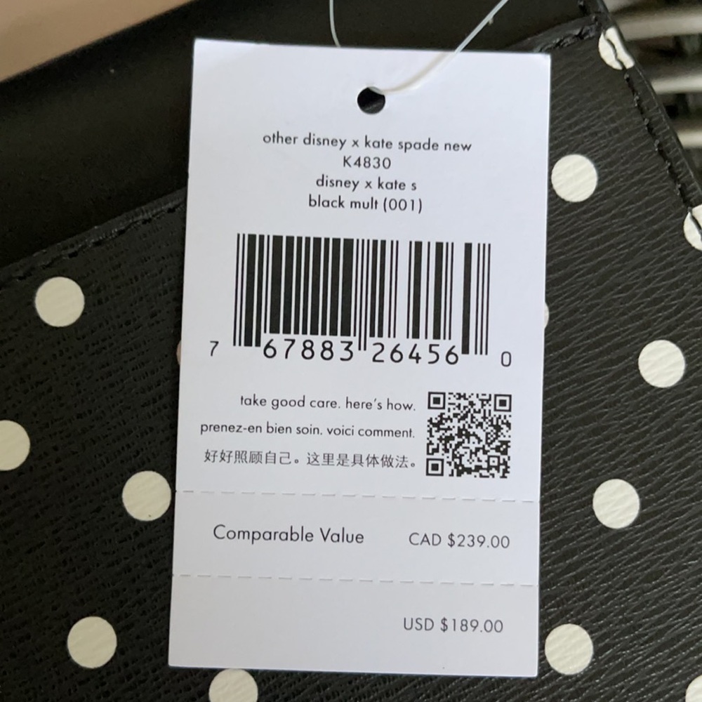 disney x kate spade new york minnie mouse north south flap phone crossbody - Picture 12 of 16